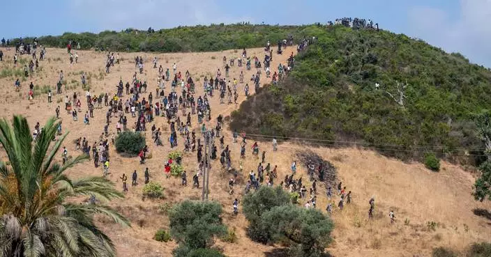 Moroccan security forces arrest nearly 300 migrants trying to reach Spain’s Ceuta