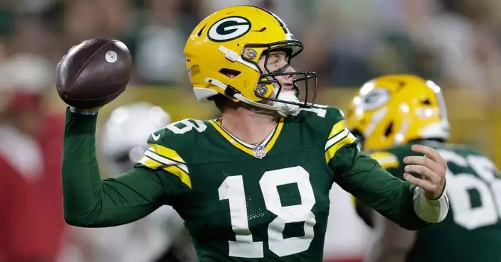 Kyle McCord throws 4 TD passes as Packers beat Cardinals 42-38 in preseason finale