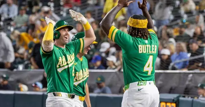 Jeff McNeil goes 4 for 5 as the Athletics beat the Rangers 8-3