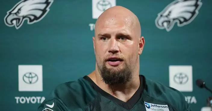 Eagles All-Pro offensive lineman Lane Johnson says his 14th season will 'probably' be his last