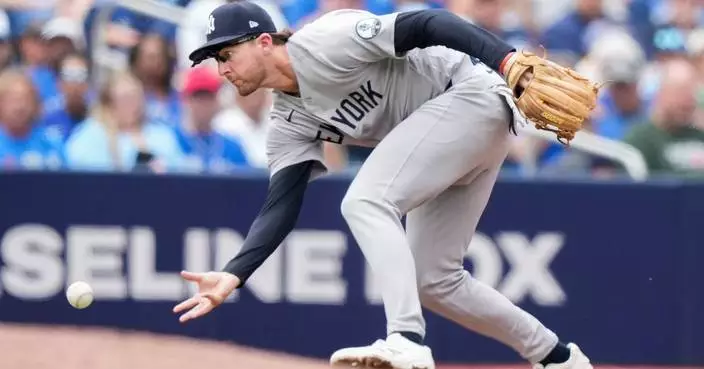 Yankees place third baseman Ryan McMahon on 10-day injured list with sprained left thumb