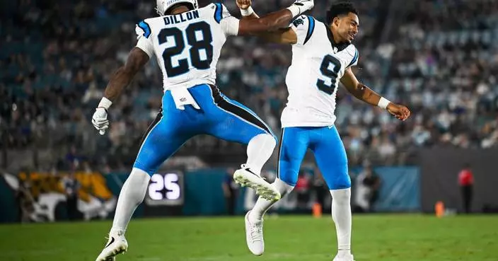Bryce Young and the Panthers find better footing in a 34-17 victory at the Jaguars