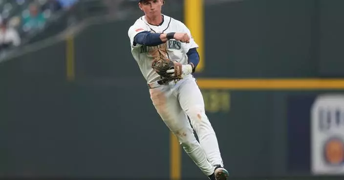 Mariners sending prized rookie shortstop Colt Emerson to minors, AP source says