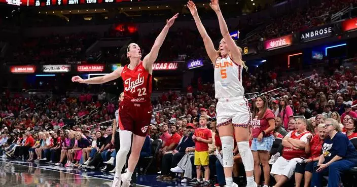 Fever's dynamic backcourt, Caitlin Clark and Kelsey Mitchell, keeps Indiana on record-chasing pace