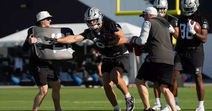 Brock Bowers returns to form at Raiders camp as Michael Mayer shows progress