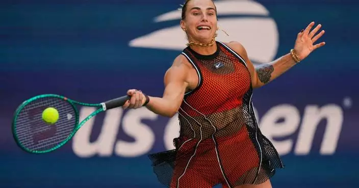 No. 1 Aryna Sabalenka shrugs off her recent struggles as she seeks a third straight US Open title