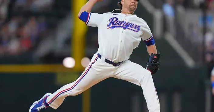 Jacob deGrom strikes out 9 and Rangers beat Orioles for 4th win in a row