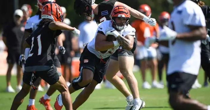 Erick All Jr. is back from a knee injury and shining in Bengals training camp