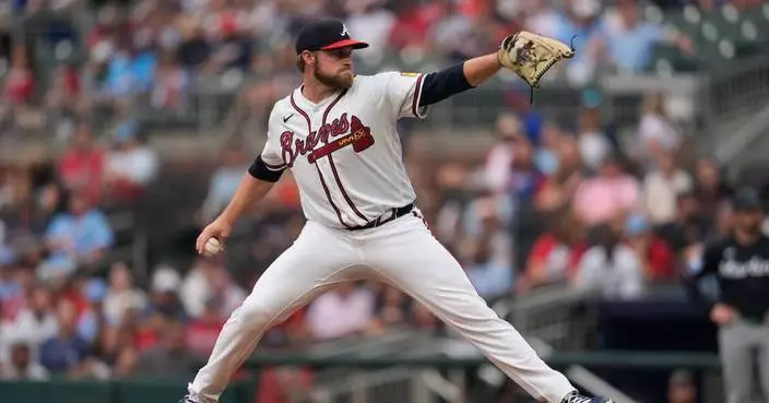 Elder leads the 1st-place Braves to their 7th win in a row, 4-1 over the Marlins