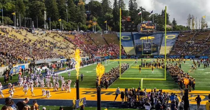 Cal takes tarps off end zone seats and hopes for biggest crowd for the opener in nearly a decade