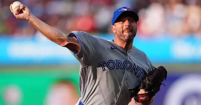 Toronto's Max Scherzer moves into 10th place all-time in strikeouts, passing Walter Johnson