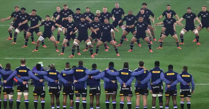 Flyhalf Richie Mo'unga to join the New Zealand All Blacks on rugby tour of South Africa
