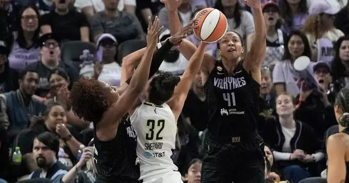 Valkyries are playoff bound again in 2nd year after beating Dallas 78-70 behind Williams' 23 points