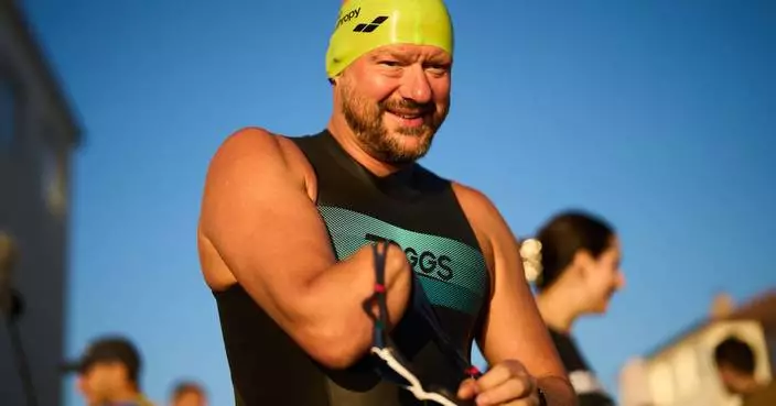 Ukraine's amputee veterans celebrate independence day with grueling endurance challenge