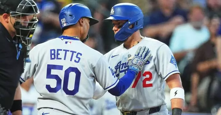 Mookie Betts homers and has RBI single in 10th as Dodgers beat Rockies 6-4 for 3-game sweep
