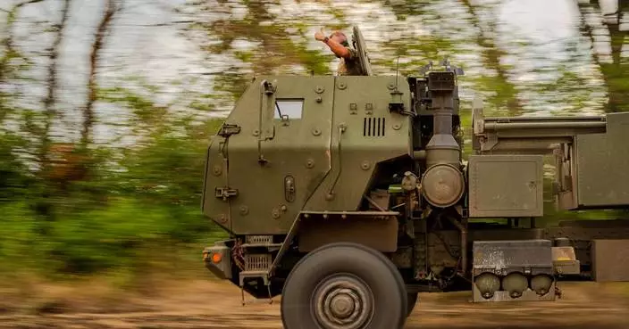 Ukrainian HIMARS crew fires and moves on as it tries to avoid detection, in photos