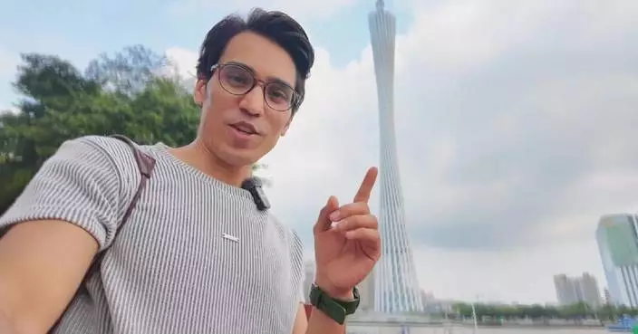 Pakistani vlogger finds unique charm in Guangzhou after nine years in China
