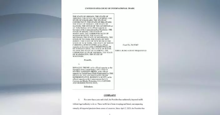Coalition of 25 U.S. states sues Trump administration over Section 301 tariffs