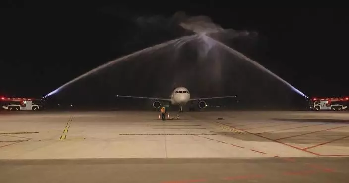 Direct flight between China's Urumqi, Kyrgyzstan's Bishkek takes off