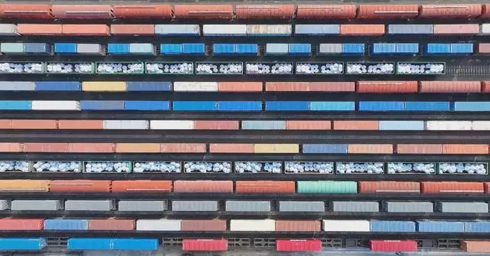 Major Xinjiang rail port leads in China-Europe freight train traffic in first 7 months