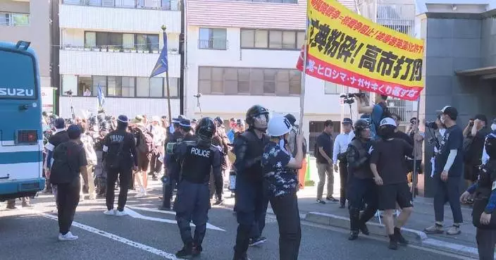 Hiroshima survivors, protesters warn Japan against tampering with non-nuclear principles