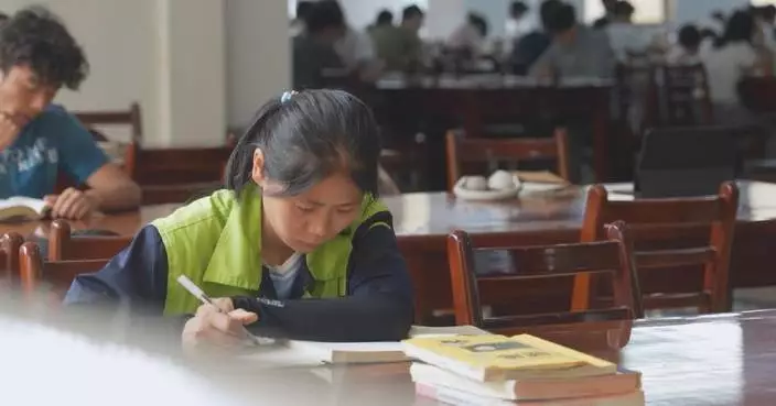 Inspiring story of campus cleaner, mother-of-two who earns university place after year of self-study