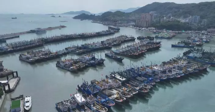 Ferries suspended, construction halted in eastern China as Typhoon Dolphin nears