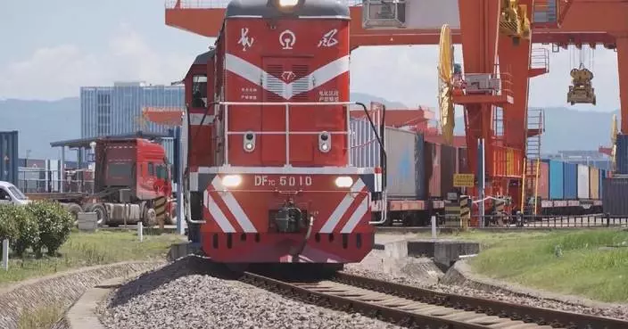 China reports noticeable export growth through freight train lines connecting Yiwu, Madrid