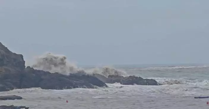 Typhoon Dolphin forces closures, evacuations across east China