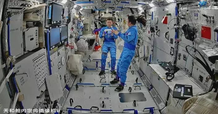 Shenzhou-23 crew advances space science experiments, interacts with robot assistant