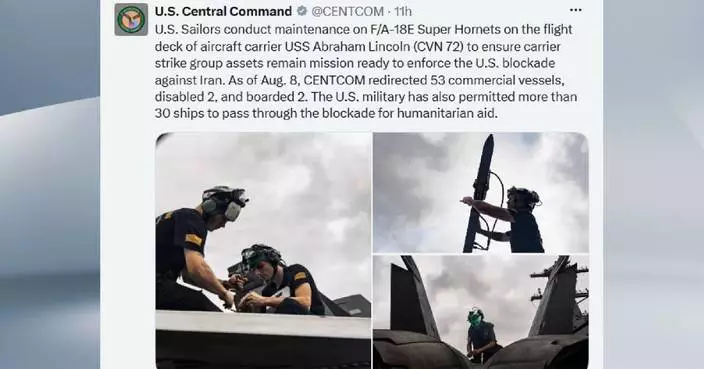 US redirects 53 commercial vessels in blockade against Iran