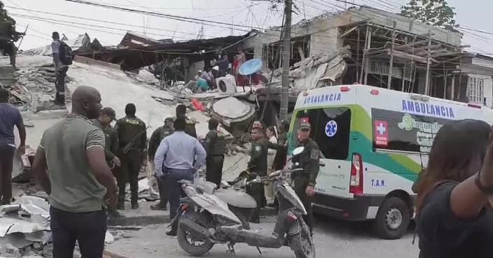 Rescue underway after magnitude 7.5 quake jolts western Colombia