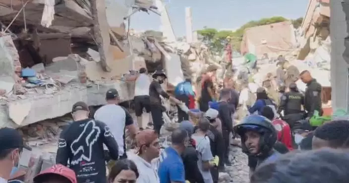 Colombia earthquake leaves buildings in ruins, rescue efforts underway