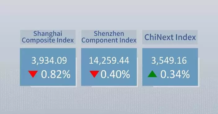Chinese shares close lower Tuesday