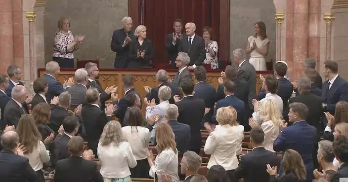 Former Supreme Court chief Andras Baka elected as Hungary's new president