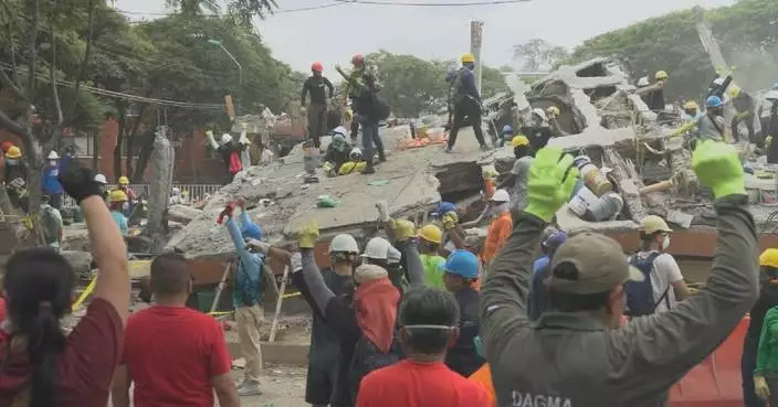 All-out search for earthquake survivors underway in Colombia's Cali as 72-hour window narrows