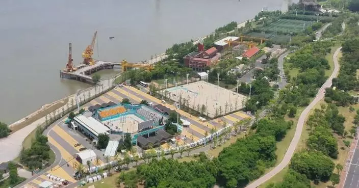 China's Wuhan turns industrial waterfronts into green urban paradise