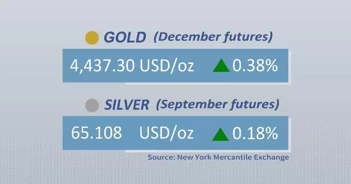 Gold, silver futures rise on Friday