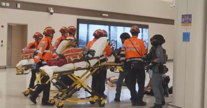 HK conducts 2nd large-scale drill at Huanggang Port