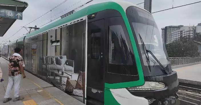 Chinese-built light rail delivers transport transformation in Ethiopian capital