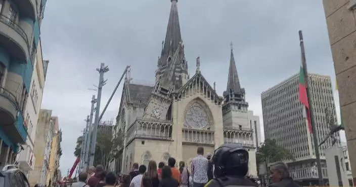 Repairs to take years after Colombia's powerful earthquake topples church tower
