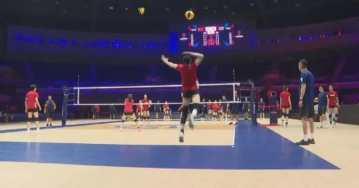 China unveils 14-player roster for Women's Volleyball Asian Championship