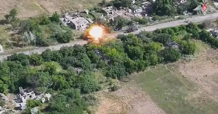 Russia strikes Ukrainian ports, boat; Ukraine reports attacks on Russian refinery, airbase