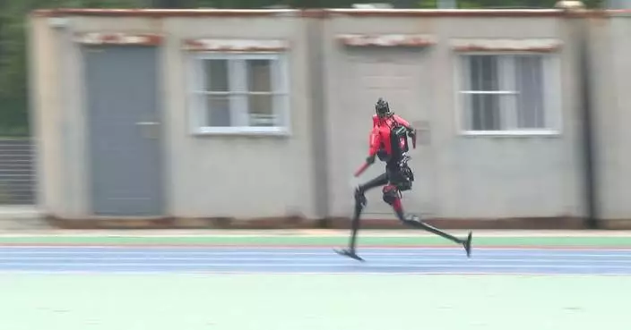 Humanoid robot beats Bolt's 100m record in pre-race test at Beijing games
