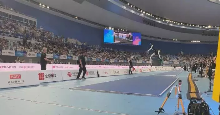 Humanoid robot wins gold with 7.97-meter jump at 2nd World Humanoid Robot Games