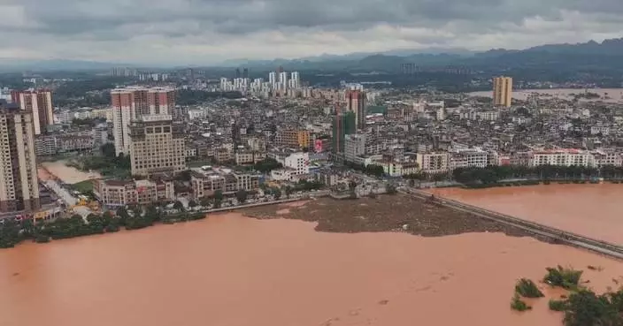Cleanup operations underway in south China’s Guangxi after Typhoon Narra