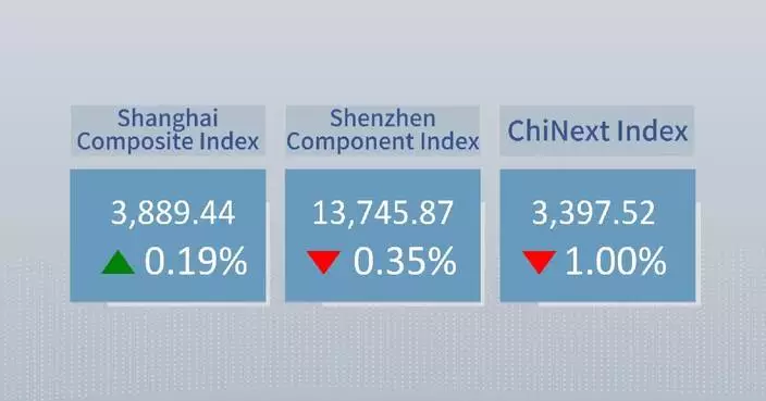 Chinese shares close mixed Tuesday