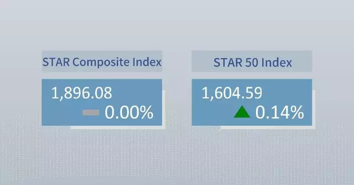 China's STAR Composite Index closes flat Tuesday
