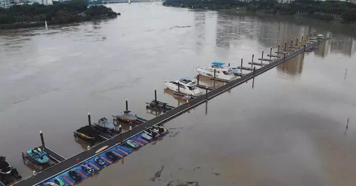 Rescue efforts underway as rising floodwaters engulf parts of Guangxi