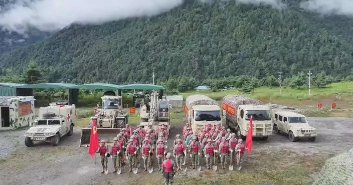 China mounts all-out rescue efforts for mudslide-hit Gyirong port